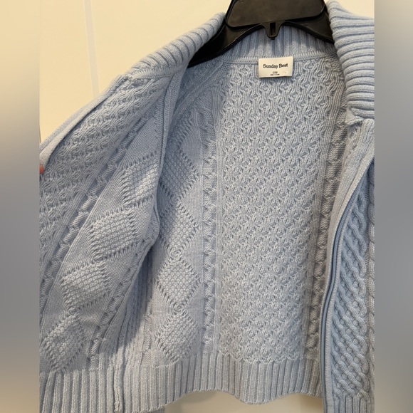 Aritzia Sunday Best zipper cardigan - Picture 8 of 10